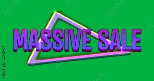 Retro Sales Advertisement Text