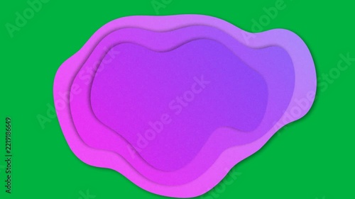 Purple and Pink Colour Splash on Alpha Channel