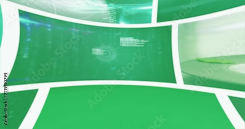 Scrolling composite screens, including couple on beach, digital technology and gambling