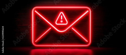 red email icon symbol