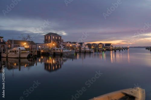 Old south wharf Nantucket dock houses