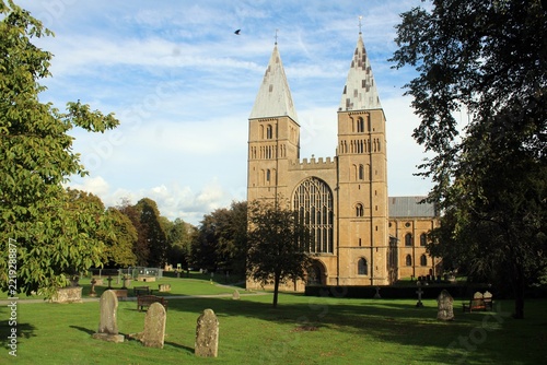 Southwell Minster, Nottinghamshire, viewed from the west.