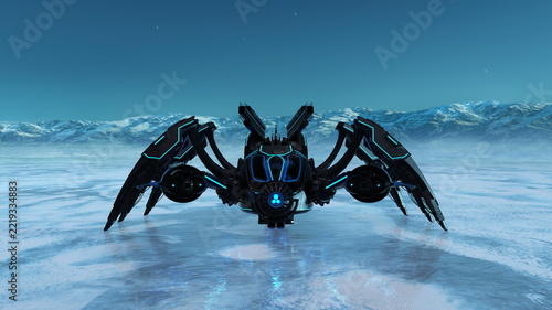 ロボット怪獣　3DCGレンダリング