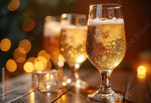 Champagne Bubbles Rising in Elegant Flute Glass with Radiant Sparkle and Timeless Sophistication