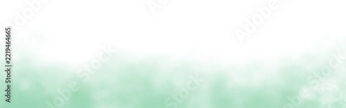 Spooky ghostly green fog and smoke swirl isolated on transparent background PNG asset for frightening Halloween party banner flyer and terrifying haunted house poster design
