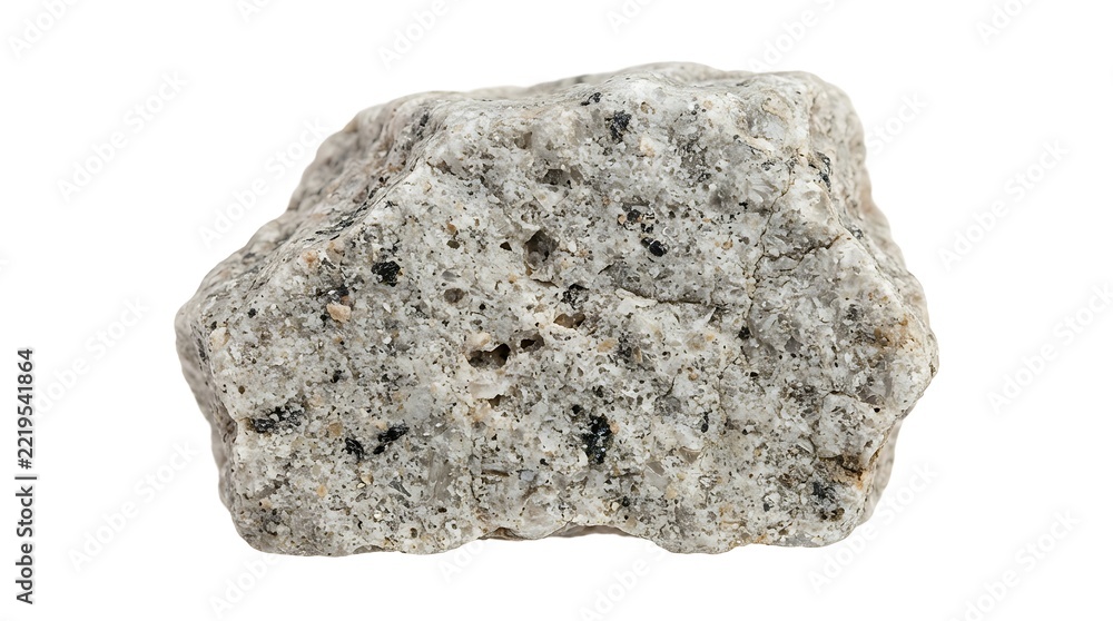 Obraz premium Rough textured rock or stone specimen for geology or scientific use