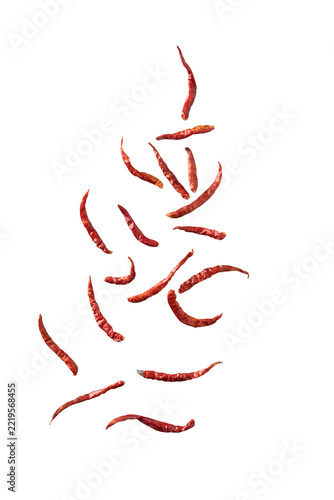 Sprinkle dried red chili peppers