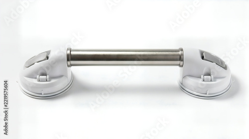 Suction cup grab bar handle for bathroom shower and bathtub, elderly safety and mobility support