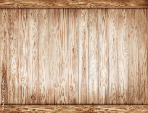 Wooden plank brown wall texture wood background