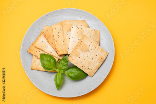 Savory Cookies with Chia Seeds