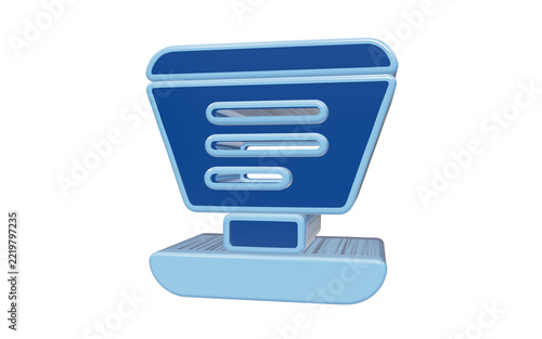 Document file cabinet drawer 3d icon isolated on transparent background for cloud storage and file management systems and office organizational data tools