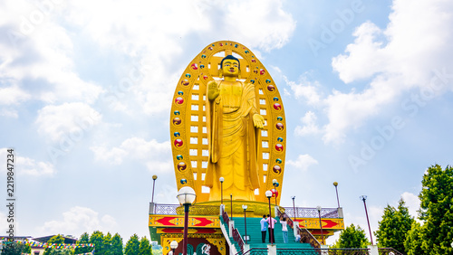 The Mindrolling Monastery, also known as the Buddha Temple, is a major Tibetan Buddhist center located in Clement Town, Dehradun