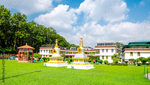 The Mindrolling Monastery, also known as the Buddha Temple, is a major Tibetan Buddhist center located in Clement Town, Dehradun