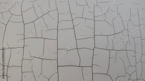 cracked concrete wall
