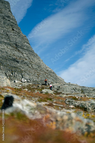 Two Climbers is preparing for adventure