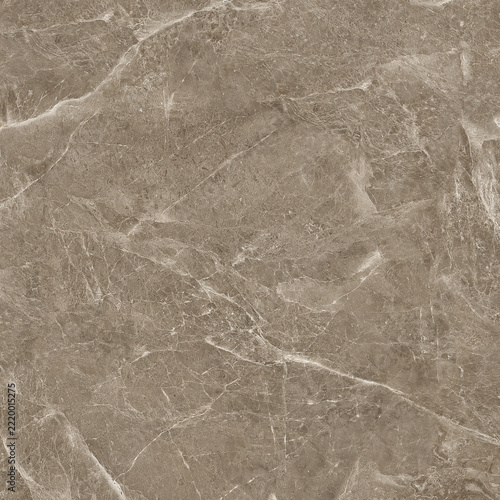 Obraz na plátně Beige taupe marble texture with cloudy natural veining and warm brown tones for