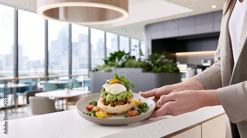 Urban Avocado Waffle Brunch