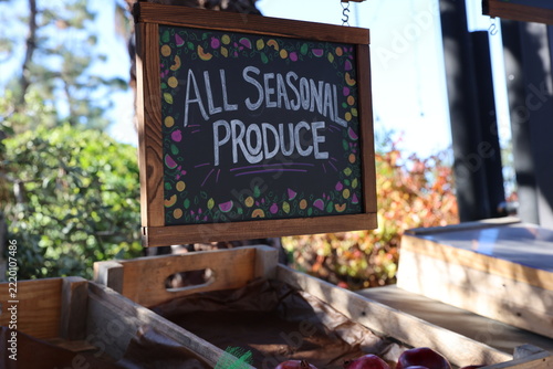 all seasonal produce