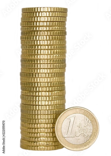 Euro coins