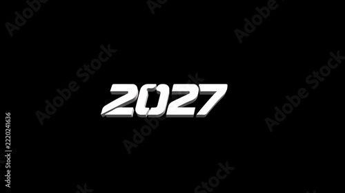 animation new year 2027