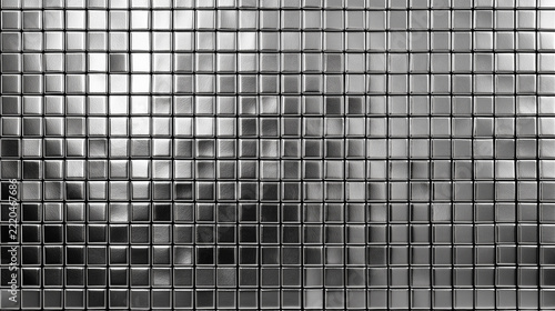 chrome tile wall chequered background bathroom floor texture