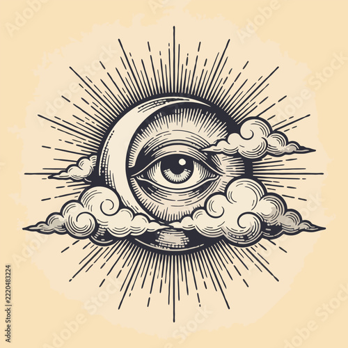 Mystical All Seeing Eye