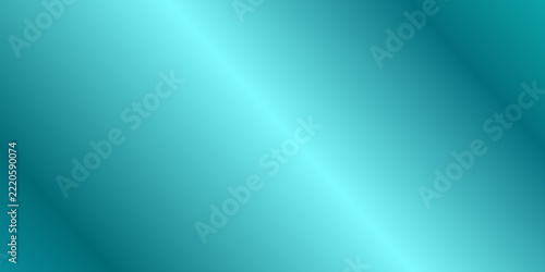 MobiAbstract Turquoise Teal Gradient Background with Smooth Diagonal Light Wavesle