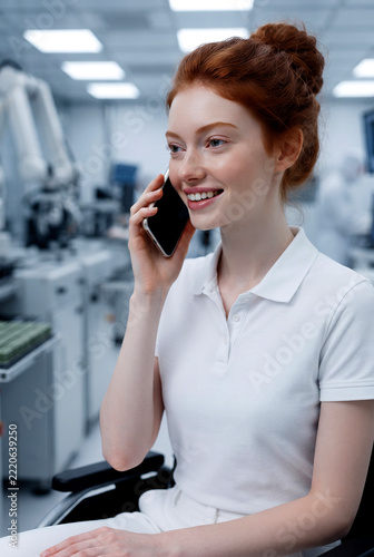 Red-haired woman