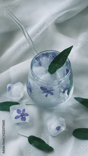 herbal tea with mint