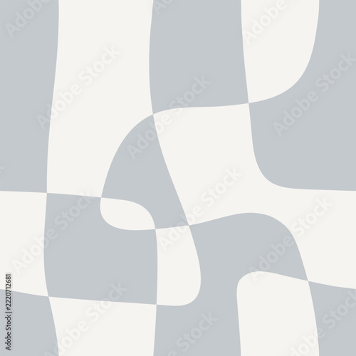 Seamless abstract pattern in blue color