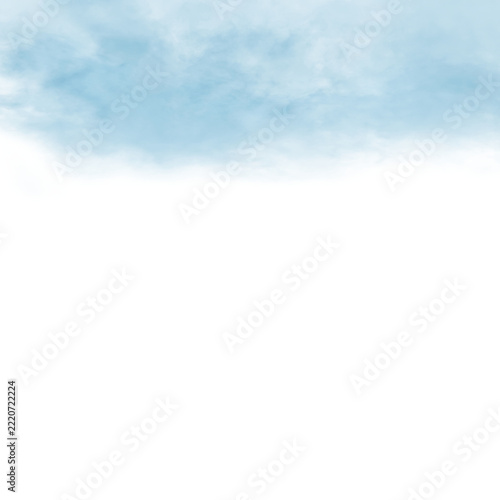 Abstract Blue Sky and Cloud
