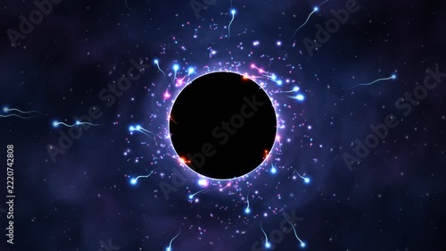 Hawking Radiation Particle Pairs Emitting from Black Hole Event Horizon