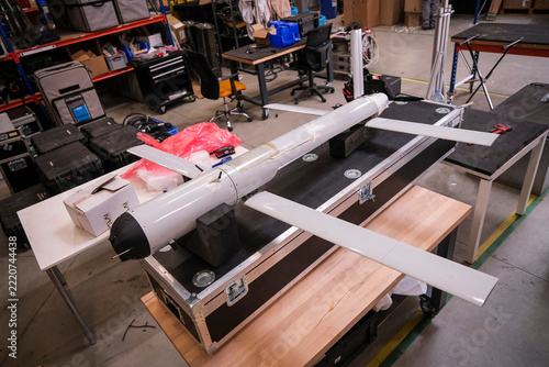 Loitering munition developed jointly with a missile manufacturer at a military drone maker in Toulouse, France
