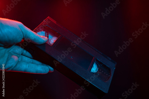 Fotografie VHS cassette detail 2