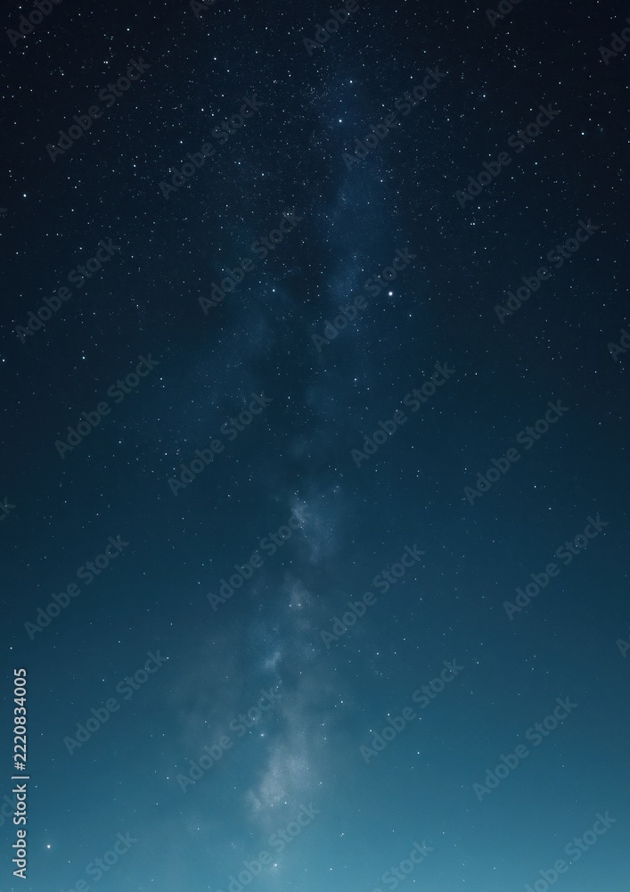 Fototapeta premium Starry night sky galaxy view.