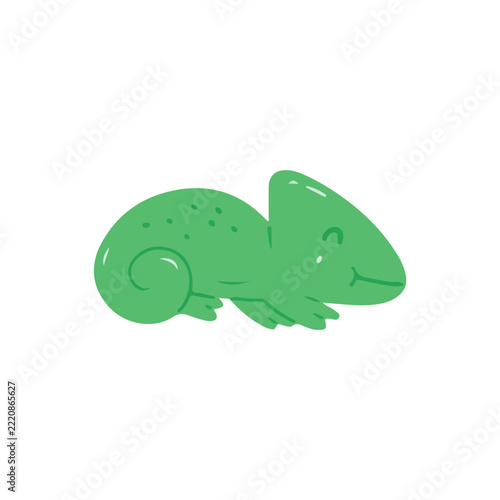 Cute Cartoon Mushroom With White Spots