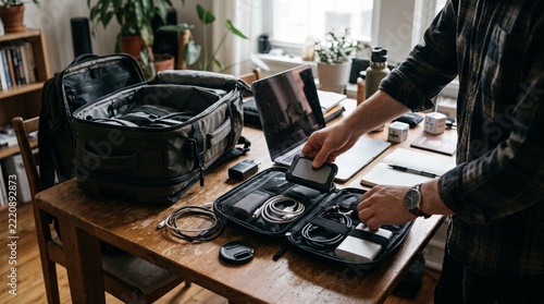 Preparing Equipment for Remote Work and Digital Nomad Lifestyle  