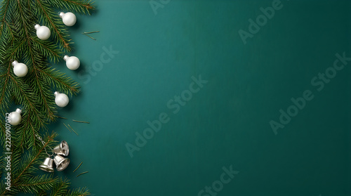 White flowers on green foliage against dark background