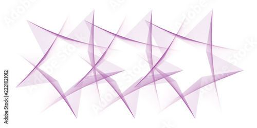 abstraction geometrical composition with triangles