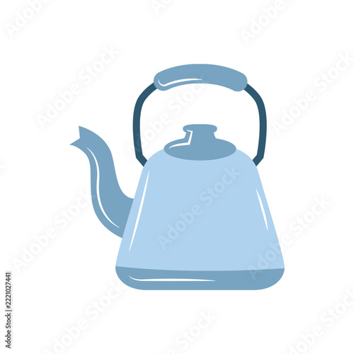 Teapot kettle illustration sign sign vector