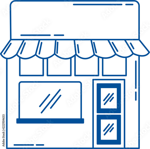 shop icon vector illustration