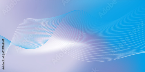 Backgroun Abstack Wave Illustration