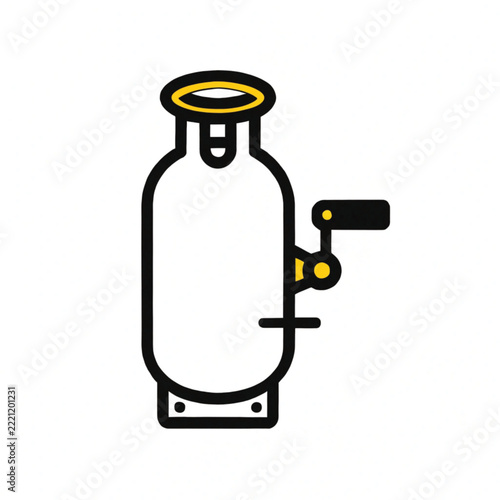 vector illustration of a bottle