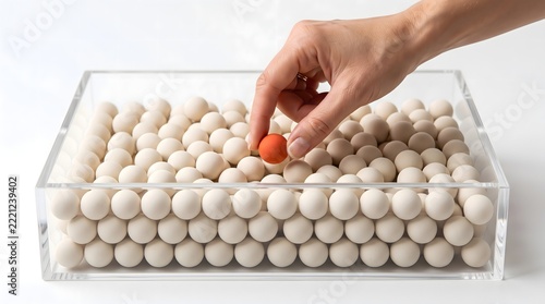 Probability Neglect Bias Illustrated by Choosing a Striking Unusual Object