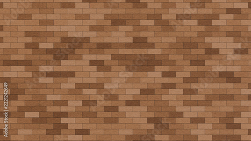 Seamless Wooden Flooring Pattern With Light And Dark Brown Plank