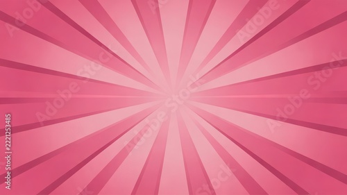 Soft pink radial gradient light rays design background