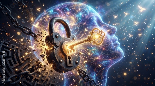 Innovative Mind Fusion with Digital Energy Concept.