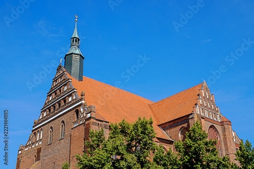 bad wilsnack, deutschland - wunderblutkirche st. nikolai 