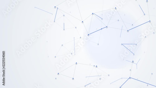 Abstract Digital Network for Business Technology and Data Connectivity
