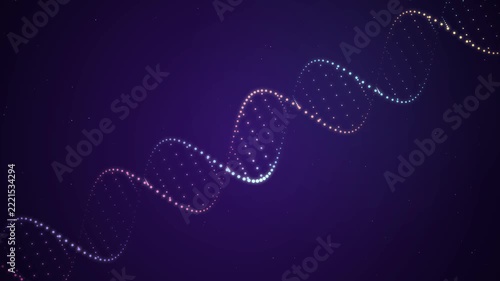 Abstract Digital Motion Background for Technology Presentations